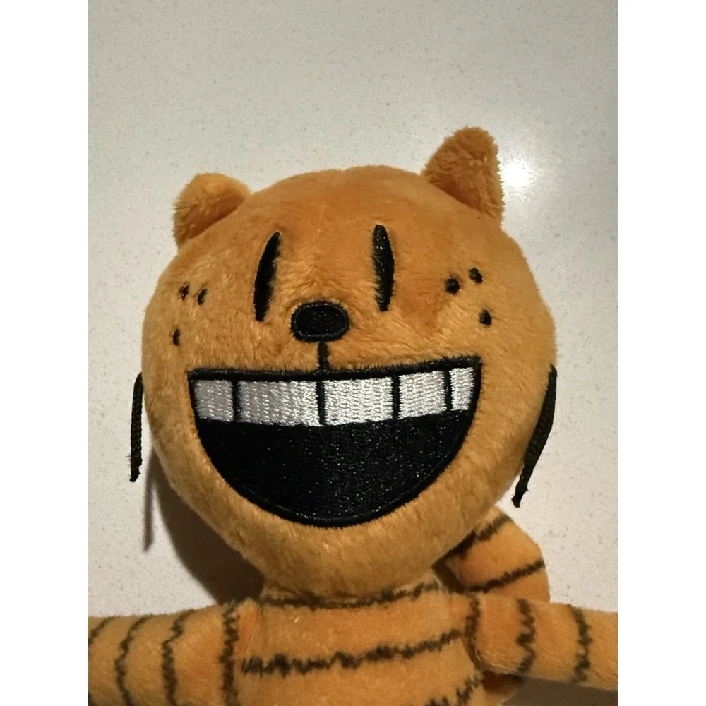 Dreamworks Plush Jakks Pacific Dog Man Smiling Petey Orange Cat 9